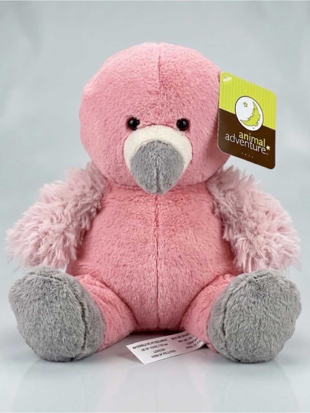 Animal Adventure Pink Flamingo Plush Stuffed Animal - NWT